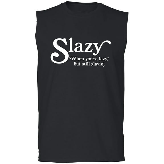 Slazy Adult Sleeveless Tee