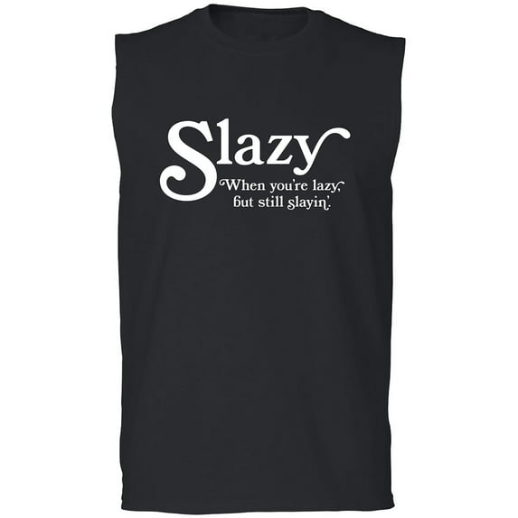 Slazy Adult Sleeveless Tee