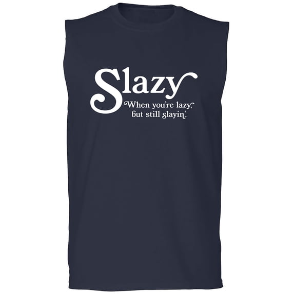 Slazy Adult Sleeveless Tee