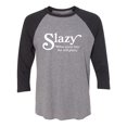 thumbnail image 1 of Slazy Unisex 3/4 Sleeve Baseball Raglan Tee, 1 of 2