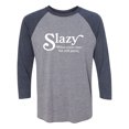 thumbnail image 1 of Slazy Unisex 3/4 Sleeve Baseball Raglan Tee, 1 of 2