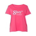 thumbnail image 1 of Slazy Womens Plus Size Scoopneck Tee, 1 of 1