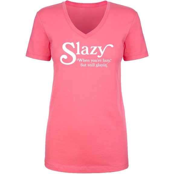 Slazy Womens V-Neck T-Shirt