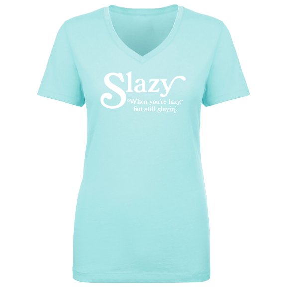 Slazy Womens V-Neck T-Shirt