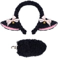 thumbnail image 1 of Slccxzc Adult Plush Sheep Headband and Tail Set Cute Animal Theme Party Accessory, 1 of 7