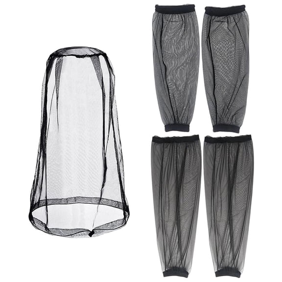 Slccxzc Anti-Mosquito Suit with Midge Head Net Breathable Arm And Leg Covers Insect-proof Netting Suit for Fishing Camping