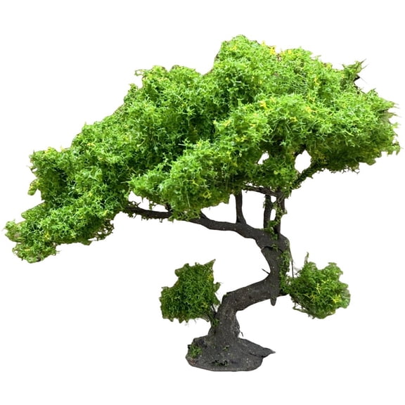 Slccxzc Artificial Miniature Model Tree, Fake Plant for Diorama Train Scenery Landscape