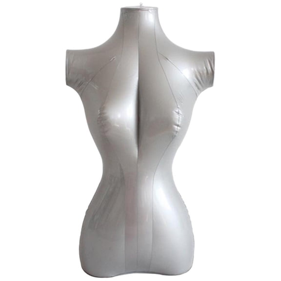 Slccxzc Clothing Display Model Inflatable Male Mannequin Clothing Body Display Prop Female Dummy Torso Model for Shopping Mall