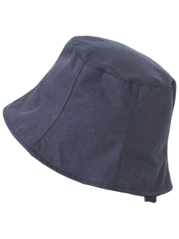 Double-Sided EMF Protection Bucket Hat, Metal Fiber Lined Reversible Sun Cap