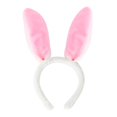 thumbnail image 1 of Slccxzc Easter Cute Rabbit Hairband Rabbit Ear Shape Headband Adult Bunny Ear Deaign Hair Accessories Pink, 1 of 7