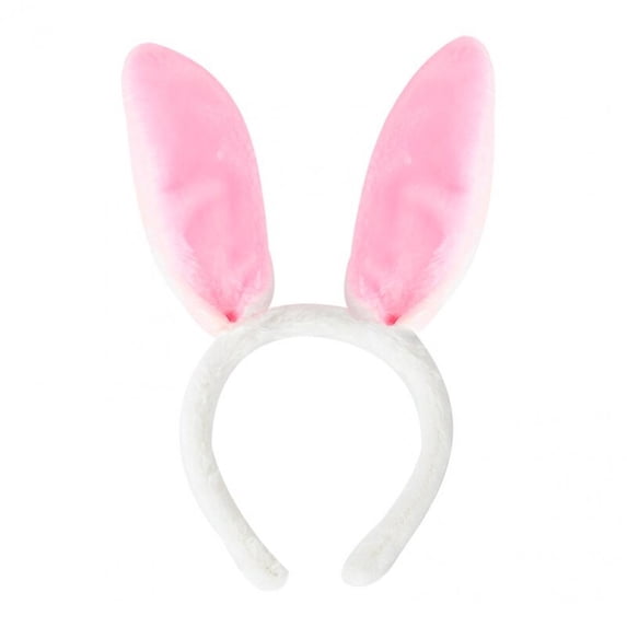 Slccxzc Easter Cute Rabbit Hairband Rabbit Ear Shape Headband Adult Bunny Ear Deaign Hair Accessories Pink