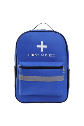 Empty First Aid Backpack Oxford Waterproof Medical Storage Bag for Hiking Camping Travel