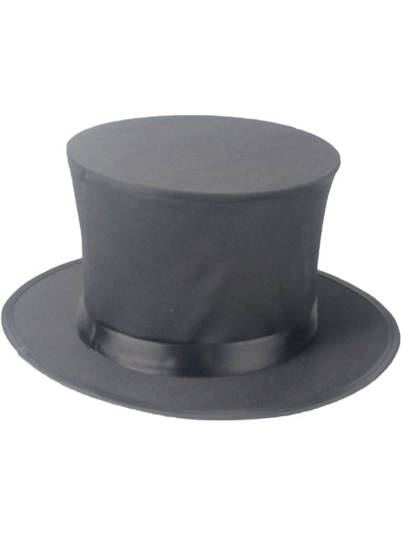 Folding Magic Hat, Spring Pop-Up Cap for Stage Performance Props
