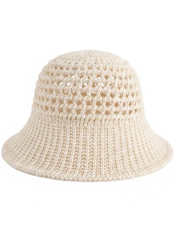 Hollow-Out Topless Visor Cap, Cotton Wide Brim Sun Hat for Outdoor Sports