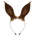 thumbnail image 1 of Slccxzc Horse Ears Shape Headband Plush Animal Hairband for Party Props, 1 of 7