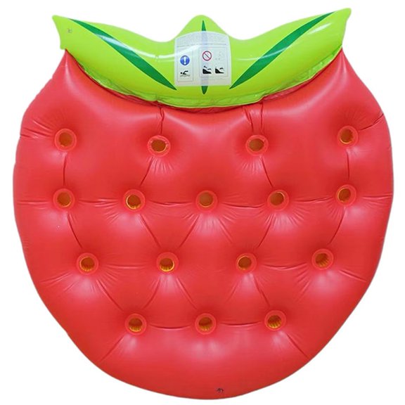 Slccxzc Inflatable Watermelon Pool Float, Large Lounge for Beach and Lake