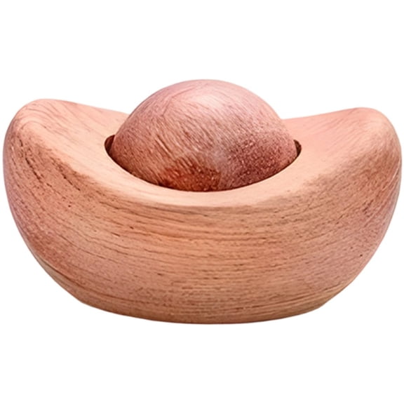 Slccxzc Lucky Ingot Scented Fragrance Diffuser, Car Air Freshener Ornament Wooden Desktop Aromatherapy Diffuser