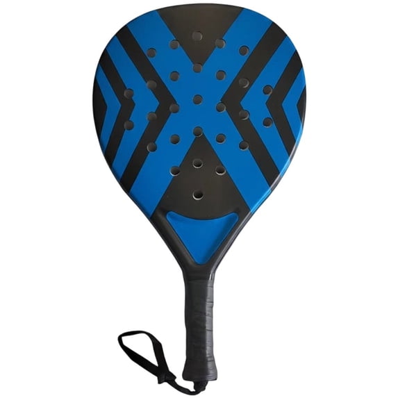 Slccxzc Padel Tennis Racket, Lightweight Beach Paddle Racquet for Adults Outdoor Sand Backyard Play