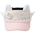 thumbnail image 1 of Slccxzc Pink Sweet Baseball Cap Kawaii Cat Ear Hats Lolita Style Fashion Caps Summer Sun Hat, 1 of 7