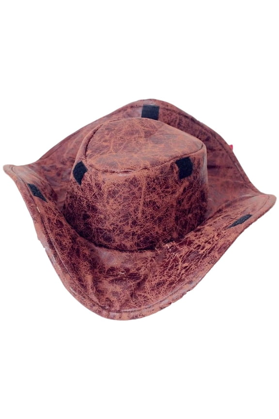 Pirate Hat for Women Men Distressed Colonial Style Tricorn Hat Party Headwear Pirate Cap Halloween Medieval Cap Accessory