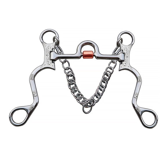 Slccxzc Professional Stainless Steel Horse Snaffle Bit Equestrian Harness
