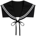 thumbnail image 1 of Slccxzc Sailor Collars Scarf for Women Top Fake Collar Necklaces Shawl wraps Match Sweater Shirt Dress and T-shirt, 1 of 7
