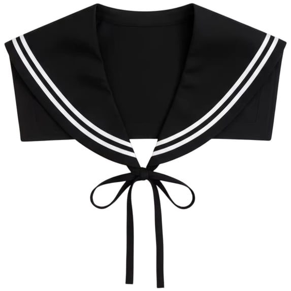 Slccxzc Sailor Collars Scarf for Women Top Fake Collar Necklaces Shawl wraps Match Sweater Shirt Dress and T-shirt