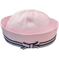 thumbnail image 1 of Slccxzc Sailor Hat Navy Yacht Captain Hat with Sweet Bow Sail Hat for Women Party Caps, 1 of 7