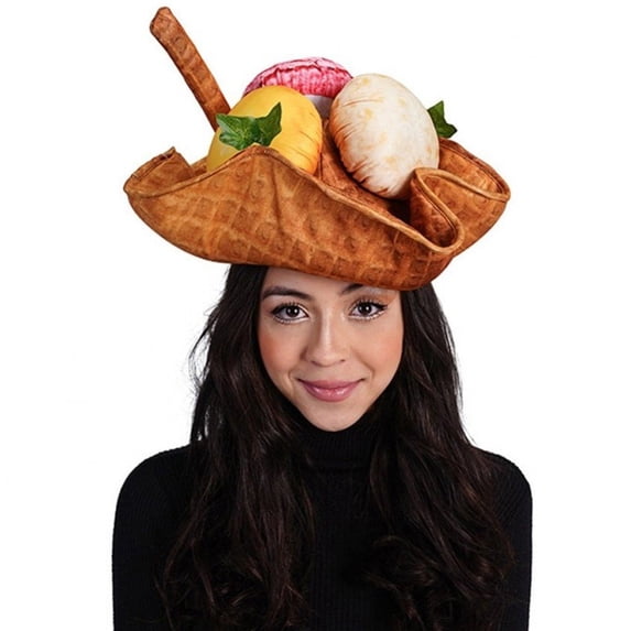 Slccxzc Vegetable Design Party Food Hat Fun Hat for Party Supplies