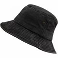thumbnail image 1 of Slccxzc Wide Brim Summer Sun Bucket Hat, Breathable Washed Cotton Travel Cap, 1 of 7