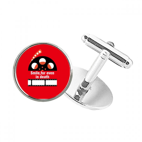 Sle For Even In Death Round Button Cuff Clip Stud Cufflinks