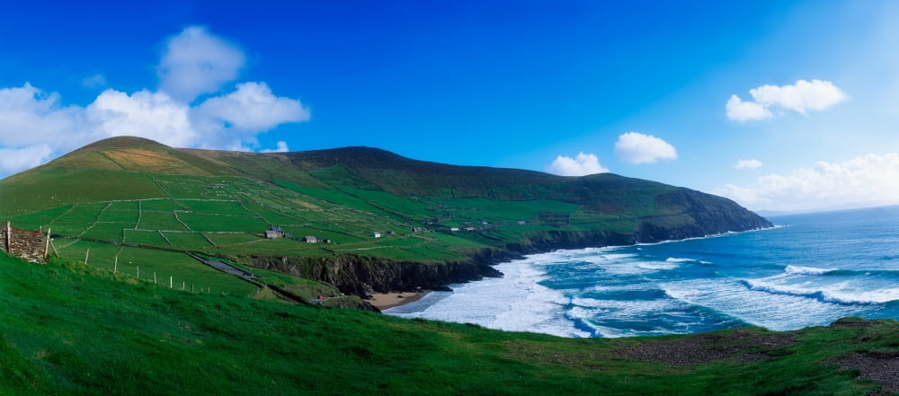 Slea Head Dingle Peninsula Co Kerry Ireland Canvas Art - The Irish Image Collection Design Pics (29 x 13)