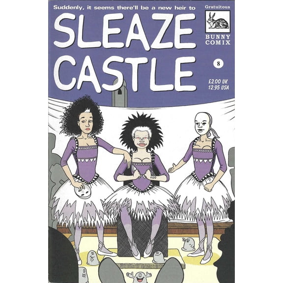 Sleaze Castle #8 VF ; Gratuitous Bunny Comic Book