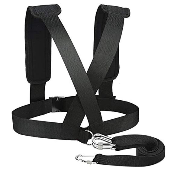 Sled Harness Tire Pulling Harness, Improving Speed,Stamina and StrengthTraining, Fitness Physical Training Resistance Rope Football Workout Equipment