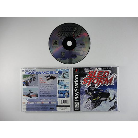 Pre-Owned Sled Storm - Complete in Box, Black Label - PS1 Playstation 1 PSX