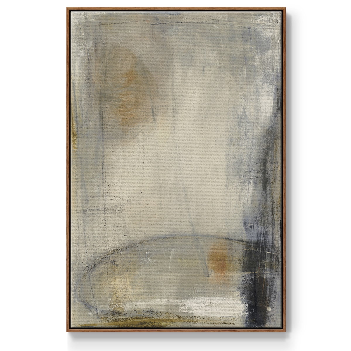 Sledge Hammer Framed Premium Gallery Wrapped Canvas - Ready to Hang - 17 x 25 - Walnut Floating Frame