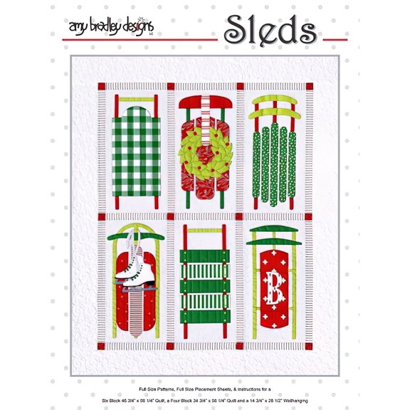 Sleds Quilt Pattern by Amy Bradley Designs