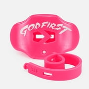 Sleefs God First Pink Soft Football Mouthguard, Moldable