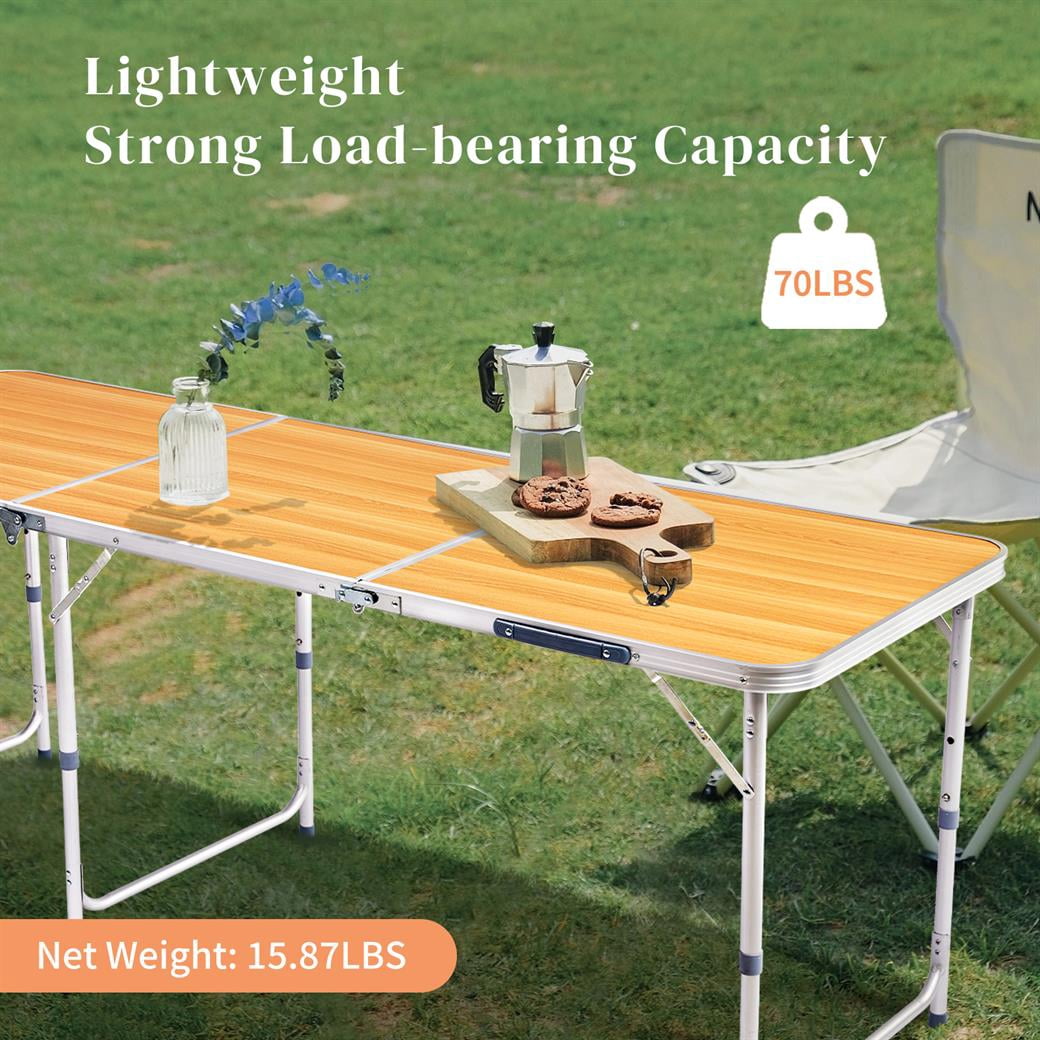 サイドテーブル・ナイトテーブル・ローテーブル Aluminium Pantograph Folding Table Foot Aluminum Folding Table
