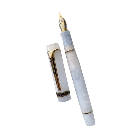 Sleek Acrylic Fountain Pen Improve Your Writing Skills at or Work Consistent Writing, Smooth Flow