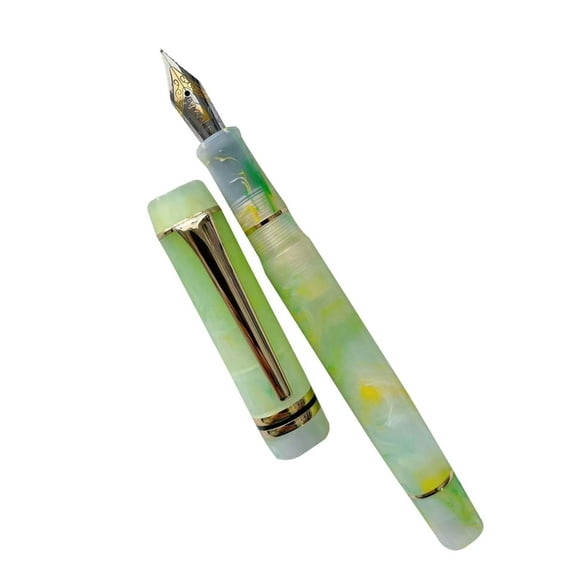 Sleek Acrylic Fountain Pen Improve Your Writing Skills at or Work Consistent Writing, Smooth Flow