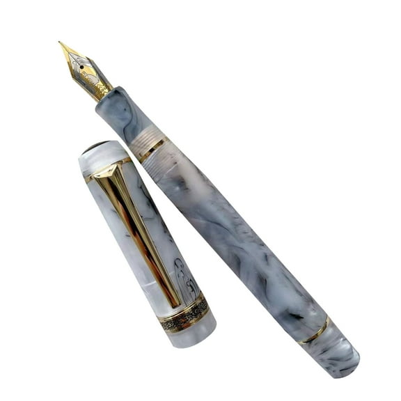 Sleek Acrylic Fountain Pen Improve Your Writing Skills at or Work Consistent Writing, Smooth Flow