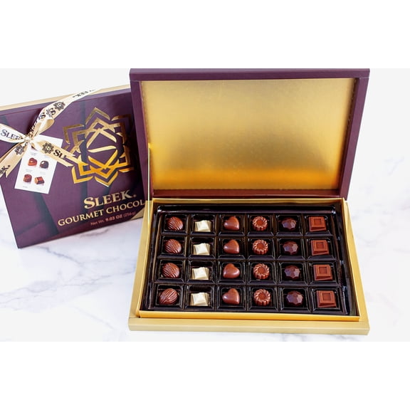 Sleek Assorted Chocolate Brown Gift Box, 256g