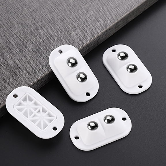 Sleek Design Mini Casters Pack Of 20 Suitable For All Your Mobility Needs White Smile Home
