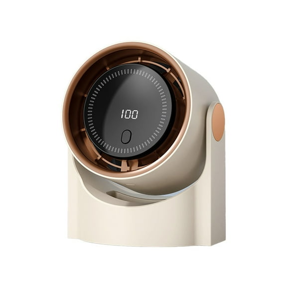 Sleek Design Portable Bladeless Fan with USB Charging Capability and 100 Speed Options for Personalized Comfort