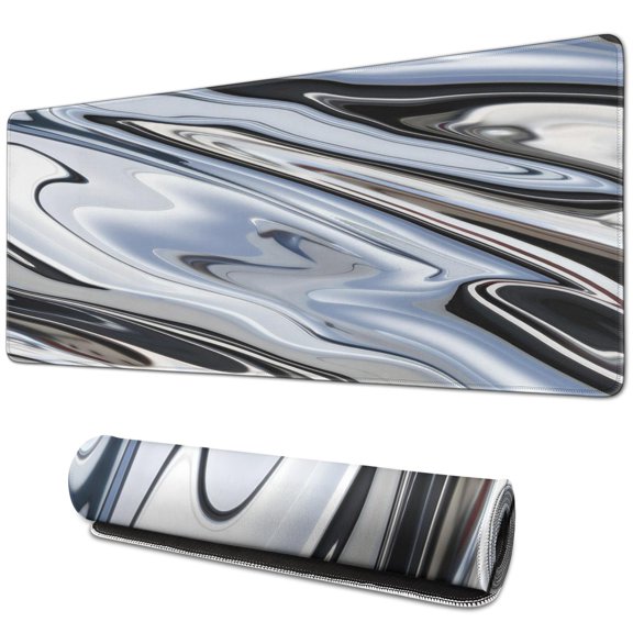 Sleek Design, Unmatched Performance: Large 31.5 x 11.8 Gaming Mouse Pad, Extended Desk Mat with Non-Slip Rubber Base for Home Office.
