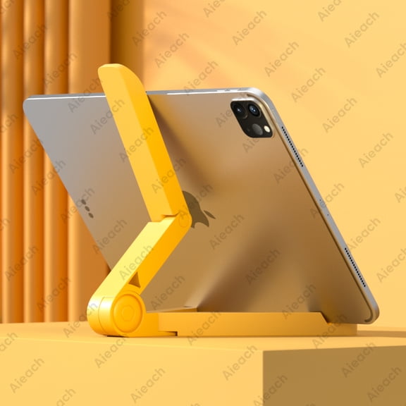 Sleek Desktops Stand for Tablet 4.7 to , Adjustable Folding 12.9 Inch (by Typpkmm)