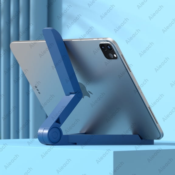 Sleek Desktops Stand for Tablet 4.7 to , Adjustable Folding 12.9 Inch (by Typpkmm)