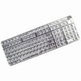 thumbnail image 1 of Sleek Keycaps 132 Keys for Mechanical Keyboards Fully Transparent Keycaps, 1 of 9