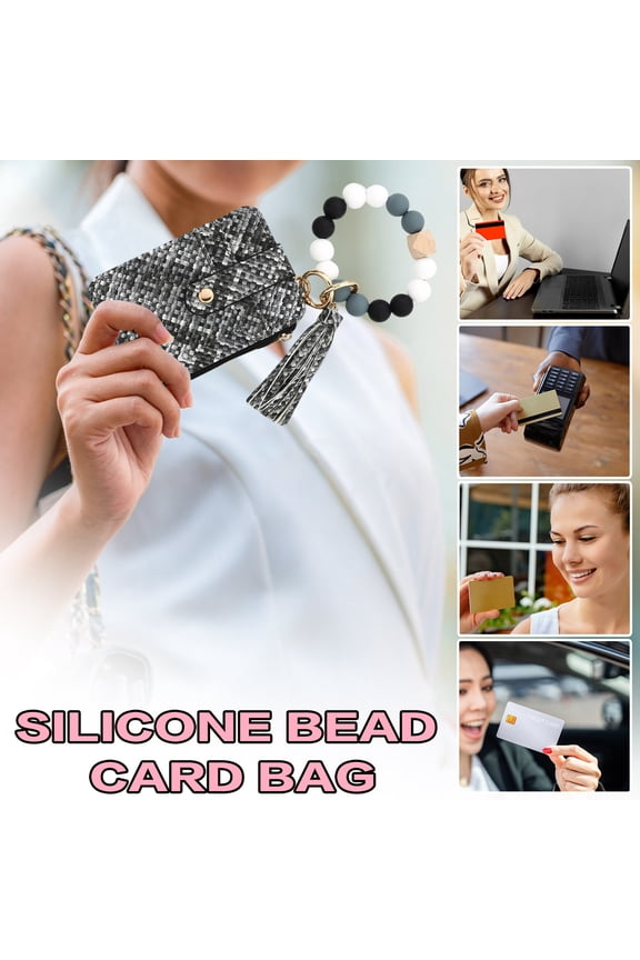 Sleek Leather Keychain Wallet – Compact EDC Card and Cash Holder, Premium Full-Grain Craftsmanship, Secure Zip and Clasp, Versatile and Fashionable Accessory